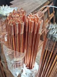 Copper Earth rod